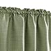 ASTAR // Waffle Weave Textured Tier Curtains Water-proof Coated