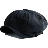 GK-O Unisex Vintage Newsboy Cap Cotton Linen Gatsby Flat Hat | British style retro casual painter beret features breathable fabric perfect for daily wear golf driving and travel