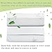 Sleeping Pillow for Back Pain,Soft Memory Foam Lumabr Support Cushion for Side and Back Sleeper, Therapeutic Body Pillow for Sciatica Leg Hip Pregnancy and Joint Pain