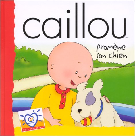 Caillou promène son chien
