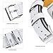 Compatible Apple Watch Band 42mm 38mm,Genuine Leather Replacement Strap iWatch Band for Apple Watch Series 3 Series 2 Series 1 Sport and Edition(white, 42mm)
