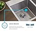 Elkay ECTRU30179RT Crosstown Single Bowl Undermount Stainless Steel Sink