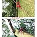 TRIWONDER Guyline Cord Adjuster Rope Tensioner Tent Guy Line Paracord Tightener Loop Alien Aluminum Alloy for Camping Hiking (Red (Snail Shape) - 12 Pack)