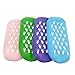Makhry Blue SPA Moisturizing Silicone Gel Soft Socks Dry Cracked Heel Care Skin Repair Therapy Treatment Comfy Recovery Socks (Blue)