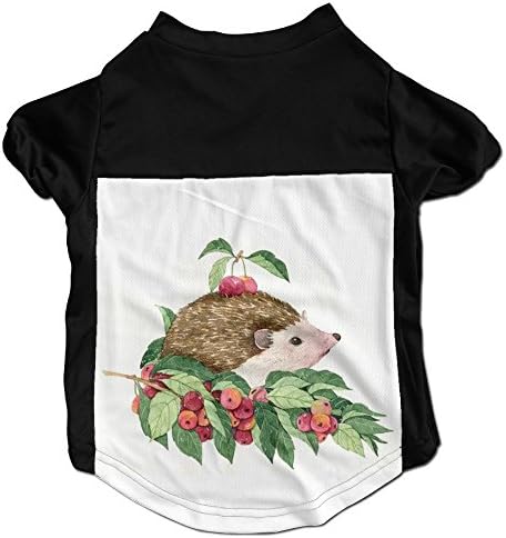 YOIGNG Fashion Sleeveless Apple Hegehog Pet Dog Cat Clothes T-shirt Top Vest Pet Supplies