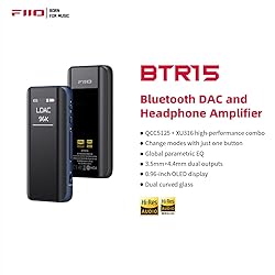 FiiO BTR15 Headphone Amps Bluetooth 5.1 Receiver