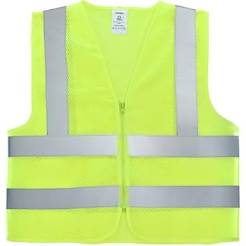 Neiko 53956A Mesh Safety Vest, High Visibility Neon Yellow Color | 2