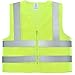 Neiko High Visibility Safety Vest ANSI Class 2, No Pocket, Neon Yellow, XX-Large (2XL)