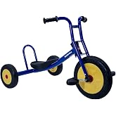 Italtrike Atlantic SuperTrike Outdoor Tricycle for Toddlers and Kids, Superior Engineering, Strong and Durable, Easy Assembly, Adjustable Seat, Ages 3-6 (Blue)