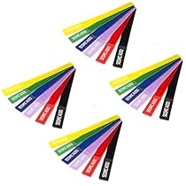 Seismic Audio - SA-V8LCR6-4Pack - Four Pack of Colored Velcro Cable Ties - 8 Inches - (Packs of 6)
