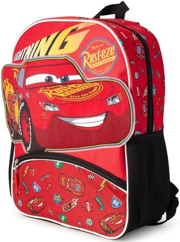 american tourister kids backpack cars Amazon.com: Ruz Cars Lightning McQueen Kid's 15