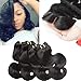 Brenda Hair 4 Bundles With Closure Body Wave Virgin Brazilian Hair Bundles With Middle Part Closure Natural Color Remy Human Hair （10