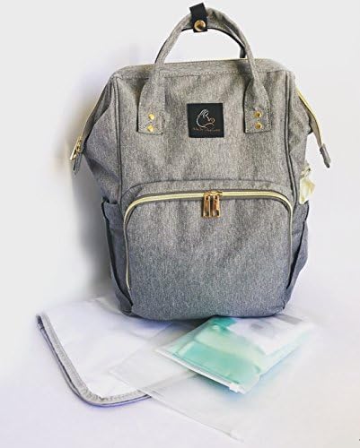 Baby Diaper Bag Backpack Organizer Holds Supplies In Multi-function Pack