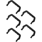 LQ Industrial Pet Cage Crate Handle 5PCS Black Plastic Cage Handles Replacement for Squirrel Hedgehog Rabbit Chinchilla Hamster
