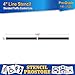 Pavement Stencils - 4 inch - Straight LINE Stencil - 4