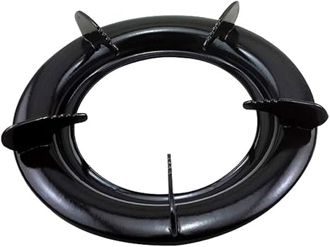 Amazon コンロガスストーブラックtrivets中華鍋サポートリング 調理台所用品コンロパンサポートスタンド ガスストーブアクセサリー 鍋サポートリング パンホルダースタンド ミルクポットホルダー 調理器具 オンライン通販