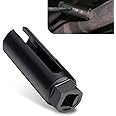 JawGrew Automotive Sensor Removal Tool, Automotive Sensor Sleeve, Steel I-type Hexagonal Side-opening Sensor Modification Repair Parts, Suitable for Most Cars (Black)