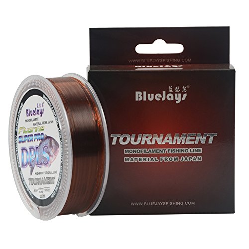 BlueJays Fishing Line Super Strong Japan 200 meters Transparent Nylon Line Monofilament Copolymer Line Crap Fishing Line (Copper, 0.6# 0.127mm 2.78LB)