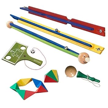 Pedalo Geschicklichkeitsspiele I Set Kugelfangspiel I Kugelfuhr