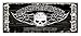 Harley-Davidson 17 x 44 Genuine Willie G Skull Studded Wood Sign W5-SCGPX8-HARL