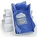 JUST LIKE RUBY Nested Gift Boxes with Rigid Lids. Large Shirt Box Deep Enough for Quilts, Robes, Sweaters. Premium Quality Finish for Weddings, Birthdays, and Bridal/Baby Showers.
