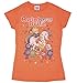 Womens Orange Rainbow Brite and Sprites Fitted T Shirt