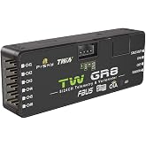 FrSky TW GR8 Dual 2.4GHz Receiver with Vario Sensor 8 PWM Outputs Redundant SBUS Long-Range RC Glider Telemetry Supports FBUS/S.Port OTA Upgradable