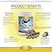 Chewable Omega 3 Salmon Oil Supplement for dogs-120 Gluten Free Wild Alaskan Fish Oil Bites for Youthful Skin & Coat, Heart Healthy EPA/DHA, Boost Immune System & Metabolism, Anti Inflammatory