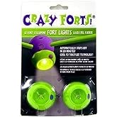 Crazy Forts! Fort Lights, Green, 9'' W x 6'' H x 2'' D