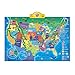 Interactive Talking USA Map for Kids TG660 - Push, Learn and Discover Over 500 Facts About The USA - Fun Educational Interactive Learning Toy Gift for Boys & Girls Aged 5,6,7,8,9,10 - by ThinkGizmos