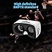 Fritesla Virtual Reality Headset 3D Glasses VR Box for Smartphone Iphone 6 plus Samsung S6-White