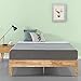 Zinus Moiz 14 Inch Deluxe Solid Wood Platform Bed Frame with Wood Slat Support / No Box Spring Needed, Full