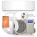 MRCOOL COMFORT MADE SIMPLE 12k BTU 17.5 SEER MrCool DIY Ductless Heat Pump Split System - Wall Mounted, White