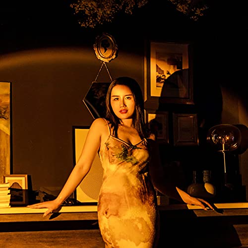 Sunset Lamp Sun Light Projector 180 Degree Rotation Led Light Romantic Visual USB Projection Lamp for Photography Bedroom Studio Decor