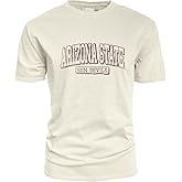 Blue 84 NCAA Unisex-Adult NCAA Officially Licensed T-Shirt Ivory Dyed Ringspun Vintage