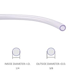 DERNORD PVC Tubing 1/4"ID X 3/8"OD Flexible Clear