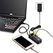 atolla USB Hub 4-Port SuperSpeed USB 3.0 Hub Powered USB Splitter with 1 USB Charging Port On Off Switch with AC Power Adapter