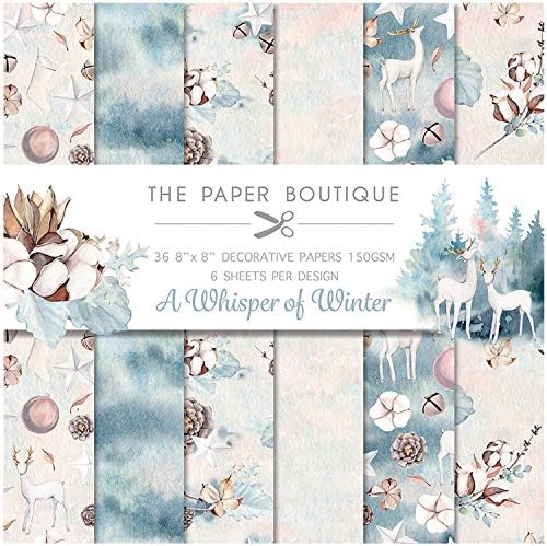 The Paper Boutique A Whisper of Winter Popper Pad 8" x 8"