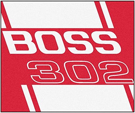CC Sports Decor Ford - Boss 302 Tailgater Mat Rectangular Outdoor Area Rug