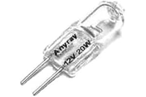 Anyray (10)-Pack Compatible Replacement Light Bulbs for B02300891 Broan/Nutone Range Hood Light Bulb 20-Watts T3 G4 Base 12-Volts 20W 12V