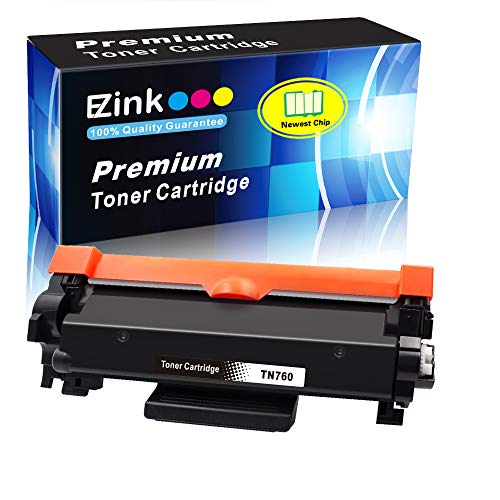 E-Z Ink (TM) with Chip Compatible Toner Cartridge Replacement for Brother TN760 TN-760 TN730 TN-730 (Black,1 Pack)