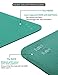 YAWHO Yoga Mat Fitness Mat Specifications 72” x 26” Thickness 1/4-Inch Eco Friendly Material SGS Certified Ingredients TPE Extra Large Non-Slip Exercise Mat with Carry Bag (Green)thumb 3