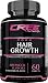 CREE Nutrition Hair Growth Supplements Natural Nutrients for Longer, Stronger, Fuller Hair and Nails with Biotin, Keratin and Bamboo Providing Advanced Support, Made in the USA