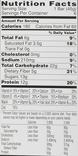 KELLOGG’S SPECIAL K PROTEIN MEAL BARS, 12G PROTEIN, MEAL REPLACEMENT, CHOCOLATE PEANUT BUTTER, 9.5OZ BOX (6 BARS)