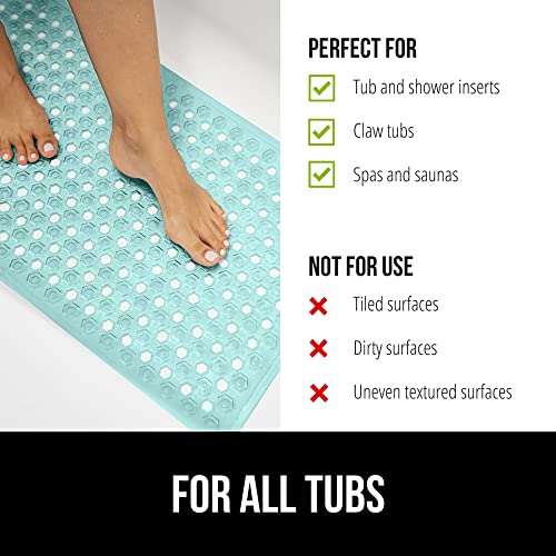 The Original Gorilla Grip Patented Shower And Bathtub Mat, 35x16, Long