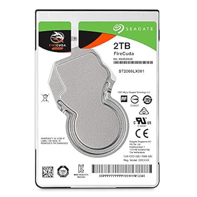 Seagate Firecuda 1TB 2.5-Inch SATA 6GB/s 128MB Cache Gaming Internal Hard Drive (ST1000LX015)