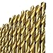 JTENG 60 Piece Lot Micro Drill Bits Metric HSS High Speed Steel Drill Bits 1mm, 1.5mm, 2mm, 2.5mm 3mm &3.5mm Drill Set Tool Multi Pack (60 pcs)