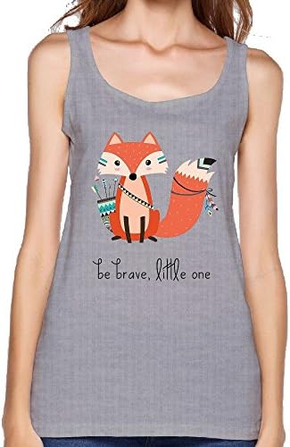 WSGREGD OOIEW Women's Be Brave Little One Fox Tops Training Activewear Jersey