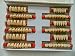 Halloween Horror Prop - 3 sets of Dental Quality Resin Teeth for Prop Building!