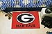 FANMATS 14636 NCAA - Georgia Bulldogs Man Cave Starter Mat Accent Rug - 19in. x 30in. | Sports Fan Home Decor Rug and Tailgating Mat - Red, G Logo